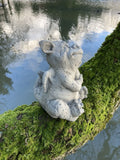 STONE GARDEN CUTE BABY THINKING DRAGON ORNAMENT GOTHIC STATUE