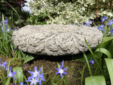 STONE GARDEN OAK LEAF BIRD BATH TOP ONLY REPLACEMENT FEEDER ORNAMENT