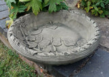 STONE GARDEN BRAMBLE BIRD BATH TOP ONLY FEEDER ORNAMENT