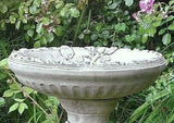 STONE GARDEN BRAMBLE BIRD BATH TOP ONLY FEEDER ORNAMENT