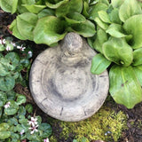 STONE GARDEN FROG FEEDER