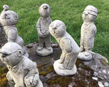STONE GARDEN SET OF 6 CRICKETERS ORNAMENTS CRICKET PLAYER STATUES GIFT