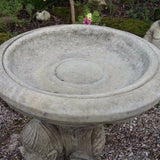 STONE GARDEN BIRD BATH TOP ONLY FEEDER REPLACEMENT