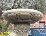 STONE GARDEN BIRD BATH TOP ONLY FEEDER REPLACEMENT