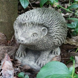 STONE GARDEN HEDGEHOG ORNAMENT STATUE