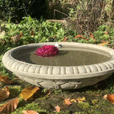 STONE GARDEN BIRD BATH TOP ONLY REPLACEMENT DISH