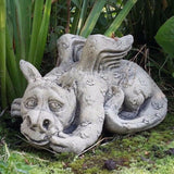 STONE GARDEN CUTE BABY DRAGON ORNAMENT STATUE