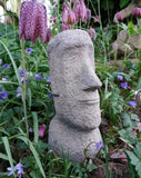STONE GARDEN SMALL MOAI HEAD ORNAMENT STATUE
