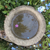 STONE GARDEN OLD STYLE ROCKERY DISH BIRDBATH FEEDER BOWL ORNAMENT