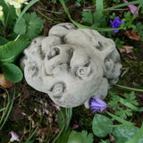 STONE GARDEN COMEDY HEAD PILE UP ORNAMENT FUNNY FACES STATUE