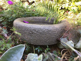 STONE GARDEN OLD STYLE ROCKERY BIRDBATH FEEDER BOWL ORNAMENT
