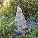 STONE GARDEN LARGE WOODLAND GONK GNOME MAN STATUE ORNAMENT