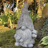 STONE GARDEN LARGE WOODLAND GONK GNOME MAN STATUE ORNAMENT