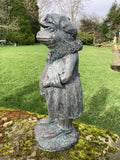 LARGE RESIN MR TOAD GARDEN STATUE ORNAMENT WIND IN THE WILLOWS