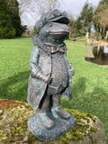 LARGE RESIN MR TOAD GARDEN STATUE ORNAMENT WIND IN THE WILLOWS