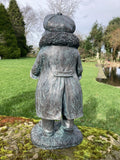 LARGE RESIN MR TOAD GARDEN STATUE ORNAMENT WIND IN THE WILLOWS