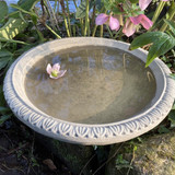 STONE GARDEN BIRD BATH TOP ONLY - REPLACEMENT BOWL