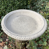 STONE GARDEN BIRD BATH TOP ONLY - REPLACEMENT BOWL