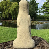 STONE GARDEN EASTER ISLAND HEAD TIKI STATUE MOAI ORNAMENT