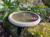 STONE GARDEN BIRD BATH TOP ONLY REPLACEMENT DISH