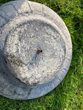 STONE GARDEN BIRD BATH TOP ONLY REPLACEMENT DISH