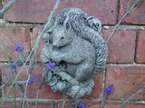 STONE GARDEN SQUIRREL WALL PLAQUE