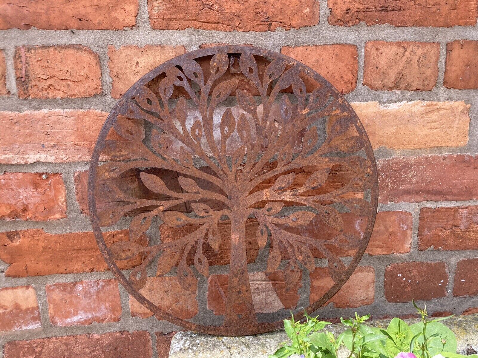 RUSTY METAL TREE GARDEN WALL ART PLAQUE – Ferney Heyes Garden Products