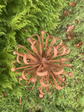 Metal Dahlia flower Garden Stake ornament / Decoration