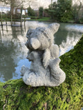 STONE GARDEN CUTE BABY THINKING DRAGON ORNAMENT GOTHIC STATUE