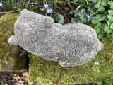 STONE GARDEN STANDING BEAR CUB ORNAMENT STATUE GIFT