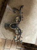 CAST IRON HANGING COLOURED STAG / MOOSE HOOK - METAL ORNAMENT