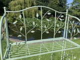 TALL GREEN METAL FOLDING SHELF PLANT STAND - LIGHT WEIGHT