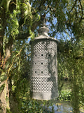 LARGE HANGING METAL GARDEN LANTERN