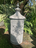 LARGE HANGING METAL GARDEN LANTERN