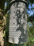 LARGE HANGING METAL GARDEN LANTERN