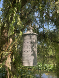 LARGE HANGING METAL GARDEN LANTERN