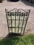 COLOURED METAL FOLDING SEMI-CIRCLE SHELF UNIT