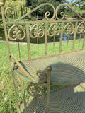 COLOURED METAL FOLDING SEMI-CIRCLE SHELF UNIT