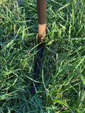 METAL GARDEN RUSTY COCKEREL WEATHERVANE WIND SPINNER STAKE ORNAMENT