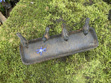 SMALL METAL CAST IRON BIRD TRAY FEEDER GARDEN ORNAMENT DISH
