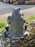 RESIN JEREMY FISHER FROG STATUE GARDEN ORNAMENT BEATRIX POTTER.