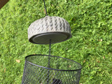 HANGING ACORN BIRD FEEDER GARDEN ORNAMENT.