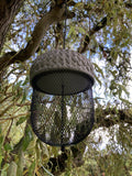 HANGING ACORN BIRD FEEDER GARDEN ORNAMENT.