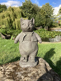 RESIN TOM KITTEN CAT STATUE GARDEN ORNAMENT BEATRIX POTTER.