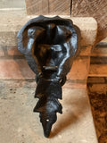 CAST IRON HANGING LION DOOR KNOCKER - METAL ORNAMENT