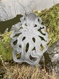 CAST IRON OCTOPUS DISH GARDEN / INDOOR ORNAMENT