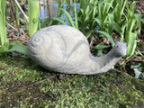 STONE GARDEN SNAIL GARDEN ORNAMENT STATUE