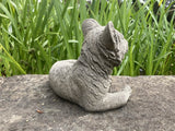 STONE GARDEN LYING TIGER ORNAMENT STATUE