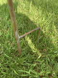 LARGE METAL ALIUM GOLD EFFECT FLOWER HEAD STAKE GARDEN SUPPORT ORNAMENT
