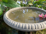 STONE GARDEN BIRD BATH TOP ONLY REPLACEMENT DISH